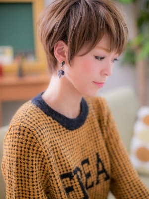 ツヤ色輝く☆ナチュラルショートb ツヤ色輝く☆ナチュラルショートbのイメージ画像