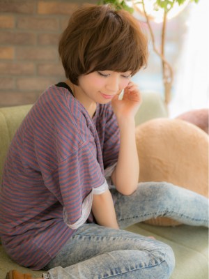 ゛色気゛を仕掛ける‥♪脱力系ショートb