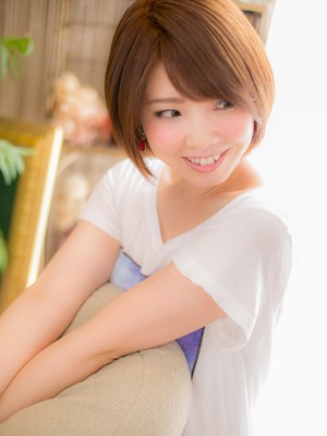透明感カラーで♪ナチュラルボブa