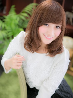 モテ度・愛され度抜群♪王道ゆるふわミディa
