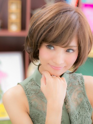 大人かわいく、洗練された≪フェミニンボブa≫