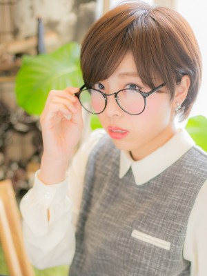 丸みがポイント☆シンプルショートａ