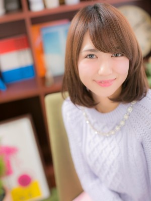 毛先くるん♪好感度大の優等生ミディa