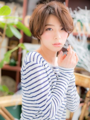 ドライな質感☆やわふわショートボブa