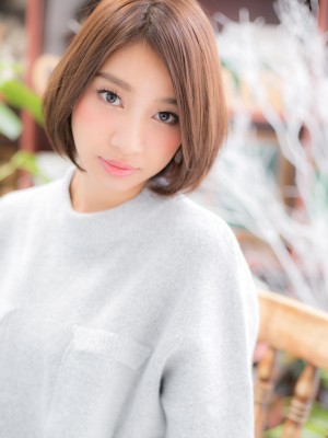 好印象なフェミニンボブa
