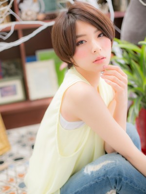 飾らないシンプルボブa