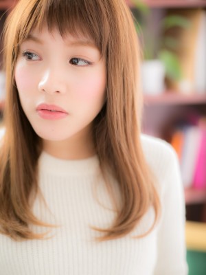 さらさら♪ストレート＋短めバングｃ