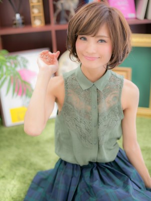 【ボブスタイル】大人かわいく、洗練された≪フェミニンボブ≫