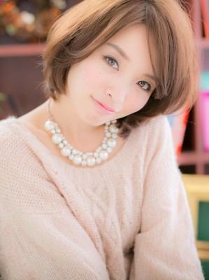 定番ボブをグレードアップ大人の上級ボブa