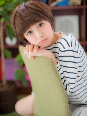 Happy ラフショート♪眉見せでCuteに♪b