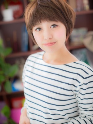 Happy ラフショート♪眉見せでCuteに♪a