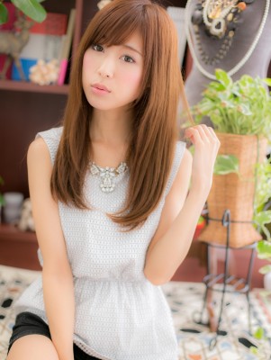 【まっすぐストレート】ラフな質感リラクシーロング