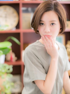 【大人っぽさも可愛さも★欲張りボブ】