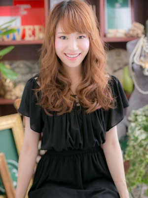 女らしさとこなれムード☆なロングb