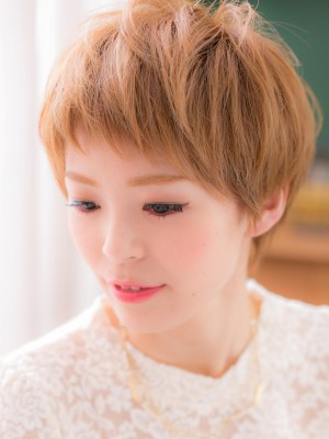 【ハイトーン】バランスいい☆小頭ショート