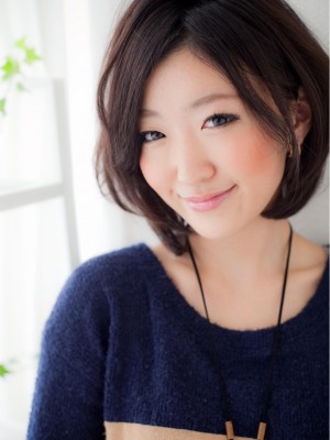 小顔効果【大】・アレンジしやすい万能ボブ