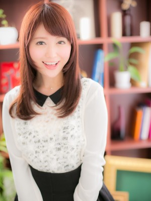 姫カット風☆カジュアルロングb