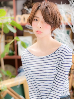 ドライな質感☆やわふわショートボブa ドライな質感☆やわふわショートボブaのイメージ画像