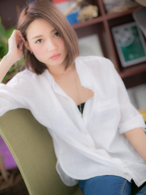 【ノ―バングで色っぽさボブ】