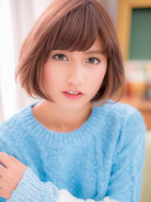 【ボブスタイル】“顔周りハイライト”でワンランクUP★ボブ