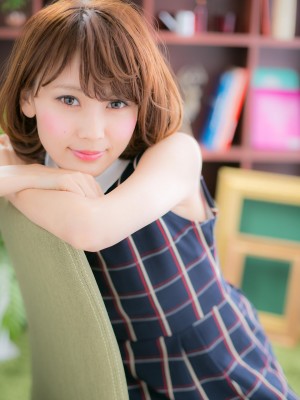 遊ぶ毛先が可愛い♪大人sweetボブｃ