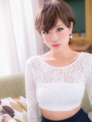 思わず見惚れる☆美人ショート2