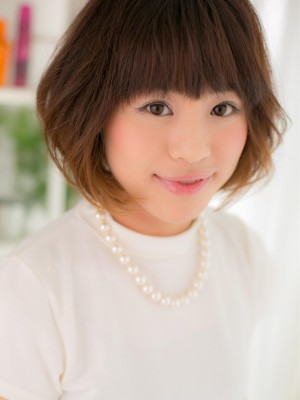 【グラデーションカラー】★でエアリーボブa