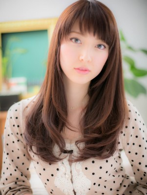 ストカールで創る、まとまるゆるロング[2]