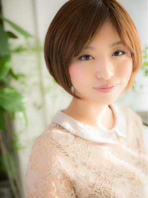 乾かすだけで可愛い！愛されショートボブ