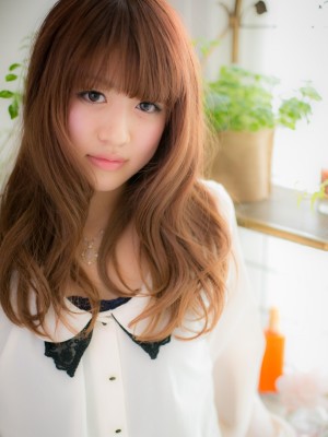 ゆるカールが可愛い...！柔らかSweetロング