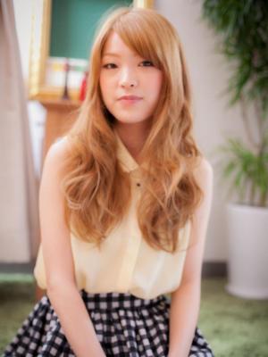 明るめでも透明感☆艶なシルキーカールb