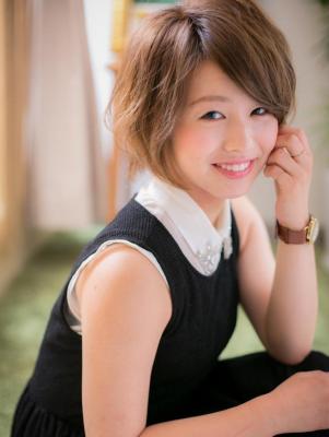 細かなハイライトで立体感☆ハニーカラーボブa