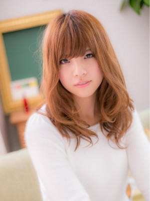 ゛Aラインが可愛い゛‥☆ウェーブスタイルb