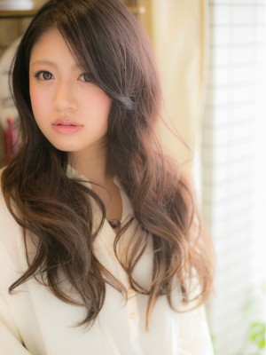 美人顔カラー☆ツヤふわロングa