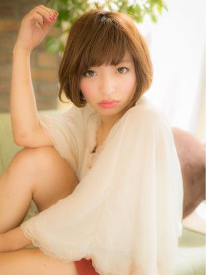 光をまとった☆魅惑ボブb