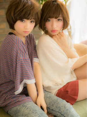 カッコ可愛く♪ガールズショートb