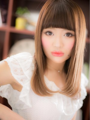 クールsweetなワンカールストレートb