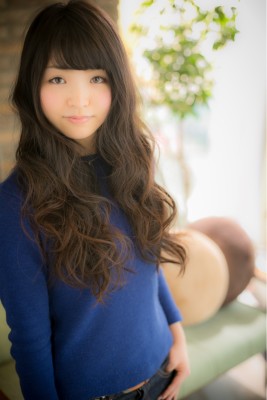 ウェーブが際立つ☆グラデカラーb