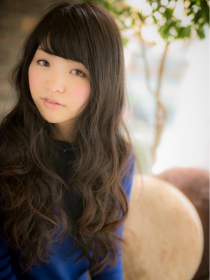 ウェーブが際立つ☆グラデカラーa