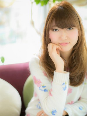 甘すぎない♪大人なカールヘアb