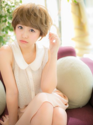 プラスパーマで♪¨モテカジュ¨ショートb