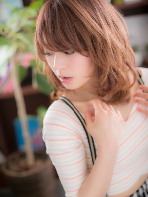 ゛うるツヤ゛ウェーブで☆ガーリーセミディa