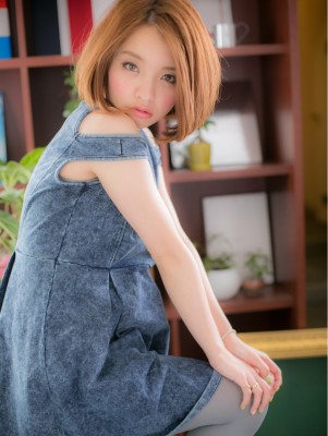 人気！大人♪セクシーワンレンボブa