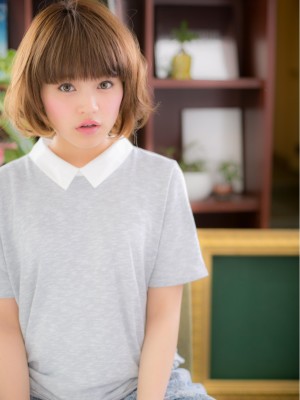 ぱっつんバングと★フェアリーボブb