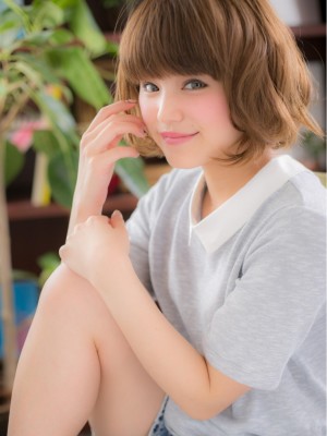 ぱっつんバングと★フェアリーボブa