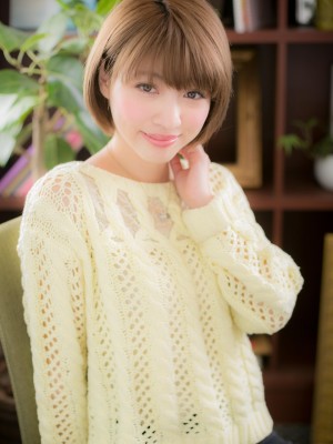 好感♪透きとおるナチュラルボブb