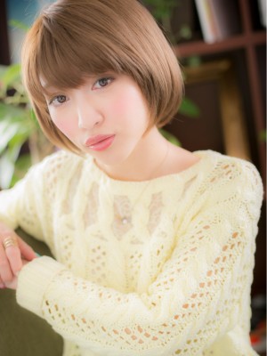 好感♪透きとおるナチュラルボブa