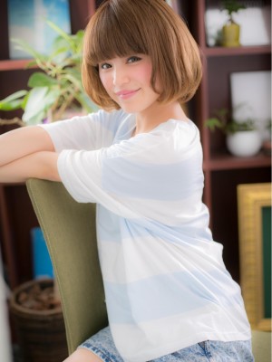 好感度up♪なガーリーふわボブb