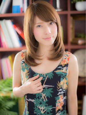 大人なモテ髪！ワンカールセミディb