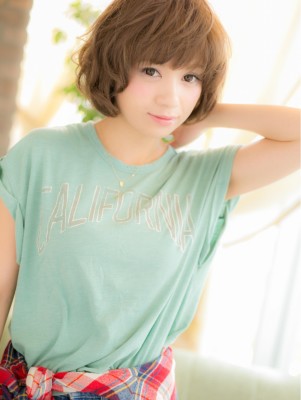 小顔も狙える♪好感・ラフボブb